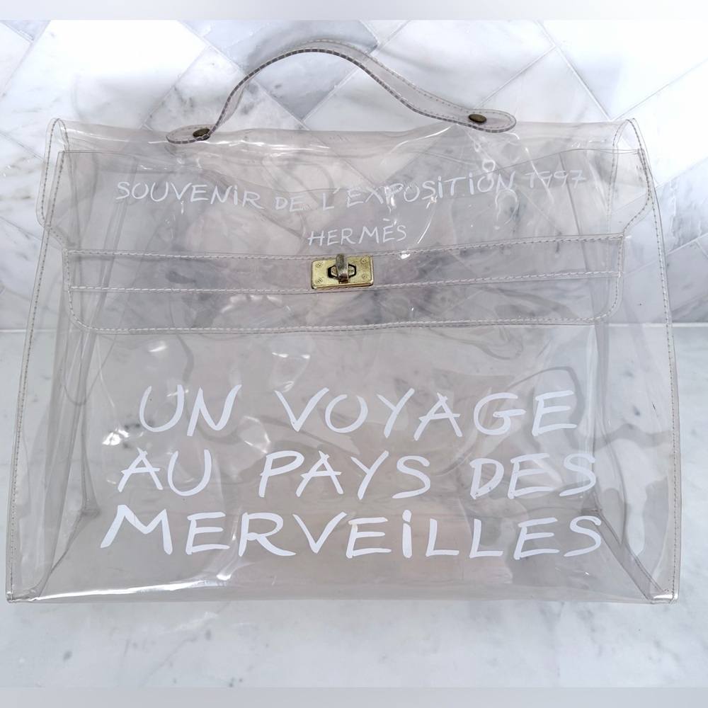 AUTHENTIC HERMES CLEAR KELLY BAG